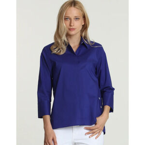 HINSON WU SHIRT MAXINE 3/4 SLEEVE SIDE BUTTON SHIRT STYLE 1610418